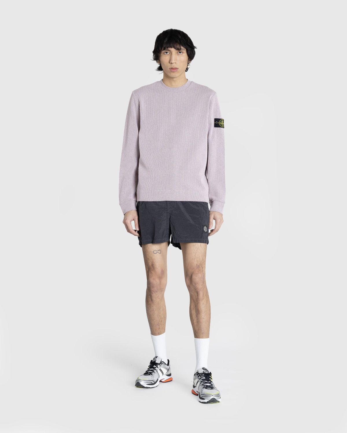 Stone island sweater shop pink